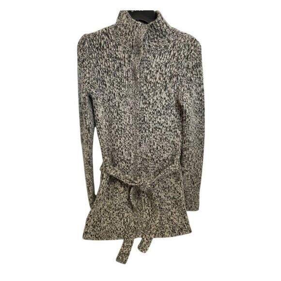 th Sweaters - Theory Alpaca Wool Belted Sweater – Petite Small, Made in Hong Kong $495